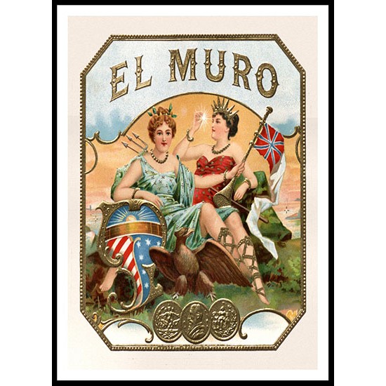 El Muro, A New Print Of a Vintage Label