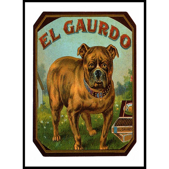 El Gaurdo, A New Print Of a Vintage Label