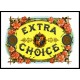 Extra Choice, A New Print Of a Vintage Label