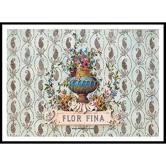 Flor Fina, A New Print Of a Vintage Label