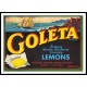 Goleta, A New Print Of a Vintage Label