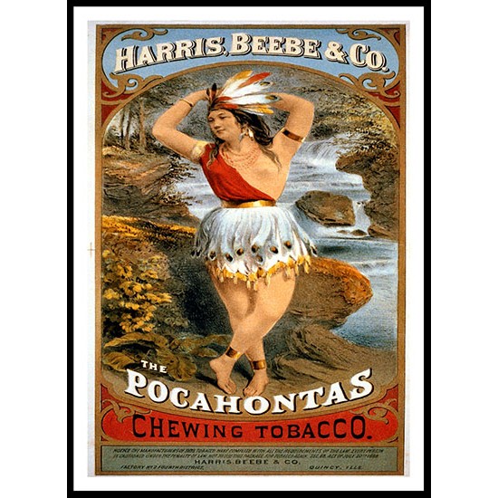 Harris Beebe 1868, A New Print Of a Vintage Label