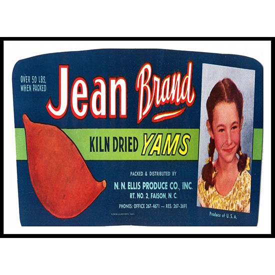Jean Brand, A New Print Of a Vintage Label Jean Brand, A New Print Of a Vintage Label