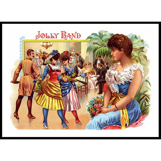 Jolly Band, A New Print Of a Vintage Label