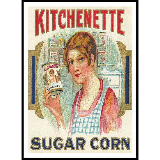 Kitchentte 2, A New Print Of a Vintage Label