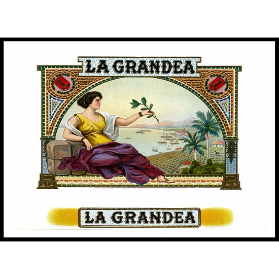 La Grandea, A New Print Of a Vintage Label