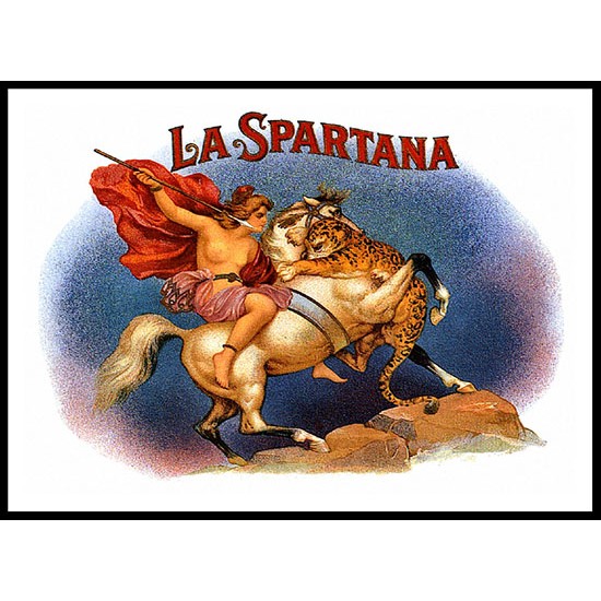 La Spartana, A New Print Of a Vintage Label