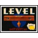 Level, A New Print Of a Vintage Label