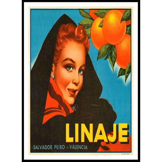 Linaje, A New Print Of a Vintage Label