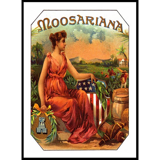 Moosariana, A New Print Of a Vintage Label