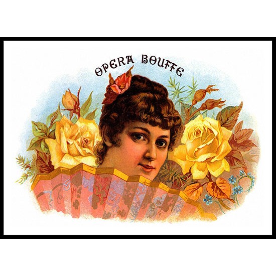 Opera Bouffe, A New Print Of a Vintage Label