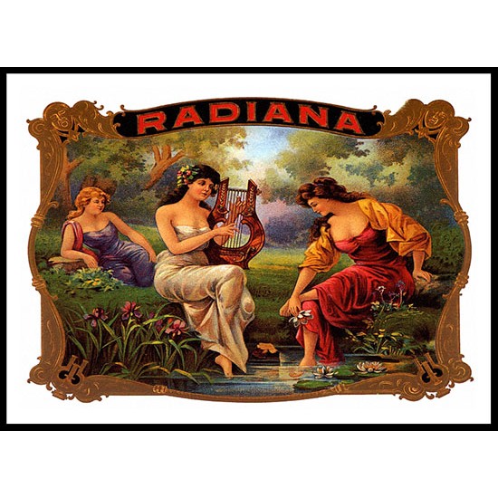 Radiana, A New Print Of a Vintage Label