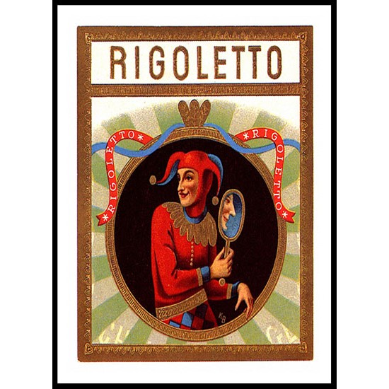 Rigoletto 2, A New Print Of a Vintage Label