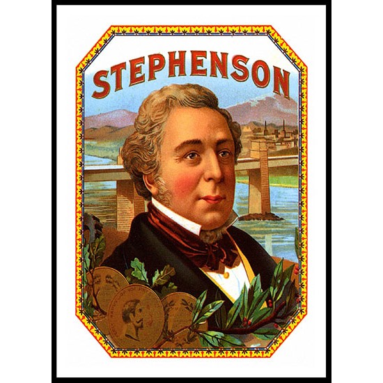 Stephenson, A New Print Of a Vintage Label