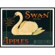 Swan, A New Print Of a Vintage Label