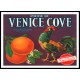 Venice Cove, A New Print Of a Vintage Label