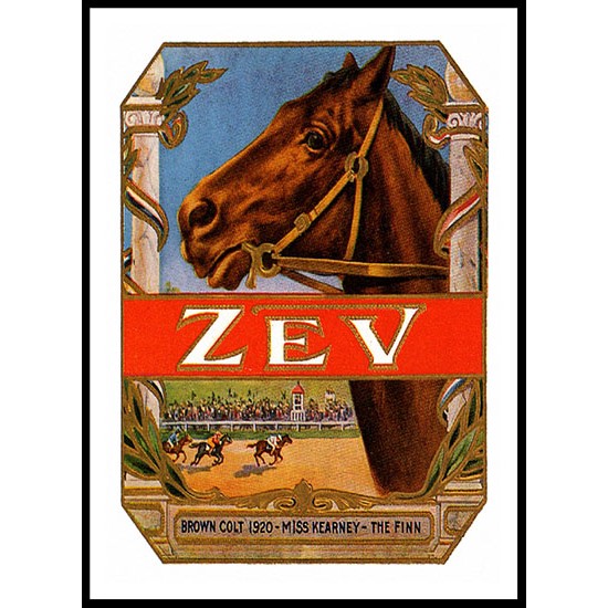 Zev, A New Print Of a Vintage Label