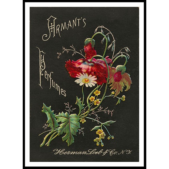 Armants Perfumes, A New Print Of a Vintage Perfume Ad