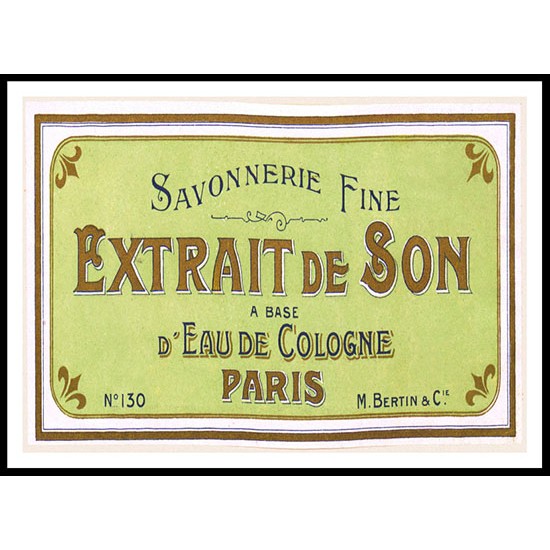 Etraitde Son, A New Print Of a Vintage Perfume Ad