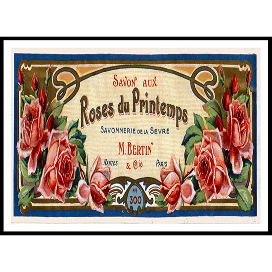 Roses Du Printemps, A New Print Of a Vintage Perfume Ad