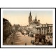 Aberdeen Castle Street And Municipal Buildings Scotland, A New Print Of A Vintage Scottish Photochrom