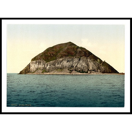 Alisa Craig General View Scotland, A New Print Of A Vintage Scottish Photochrom