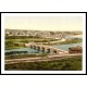 Banff General View Scotland, A New Print Of A Vintage Scottish Photochrom