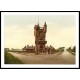 Burns Monument Mauchline, A New Print Of A Vintage Scottish Photochrom