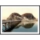 Castle From Pier Dumbarton, A New Print Of A Vintage Scottish Photochrom