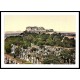 Castle From Tower Stirling, A New Print Of A Vintage Scottish Photochrom