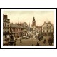 Dumfries High Street Scotland, A New Print Of A Vintage Scottish Photochrom