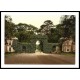 Eglington Castle Gates Irvine, A New Print Of A Vintage Scottish Photochrom