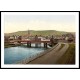 Girvan From New Road, A New Print Of A Vintage Scottish Photochrom