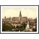 Glasgow Cathedral Scotland, A New Print Of A Vintage Scottish Photochrom