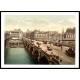 Glasgow The Bridge Scotland, A New Print Of A Vintage Scottish Photochrom