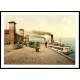 Greenock Princes Pier Scotland, A New Print Of A Vintage Scottish Photochrom