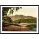 Trossachs Silver Strandand Ben Venue Scotland, A New Print Of A Vintage Scottish Photochrom