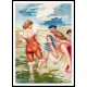 Beach 23, A New Print Of A Vintage Beach Scene