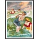 Beach 31, A New Print Of A Vintage Beach Scene