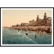 Beach And Kursaal Blankenberghe - 12, A New Print Of A Vintage Beach Scene