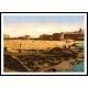 Beach Low Tide St, A New Print Of A Vintage Beach Scene