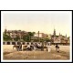 Casino And Pier Heringsdorf, A New Print Of A Vintage Beach Scene Casino And Pier Heringsdorf, A New Print Of A Vintage Beach Scene