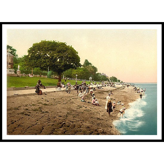 Ccowes, A New Print Of A Vintage Beach Scene