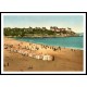 Dinard France, A New Print Of A Vintage Beach Scene