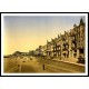 Embankment And Kursaal Ostend - 2, A New Print Of A Vintage Beach Scene