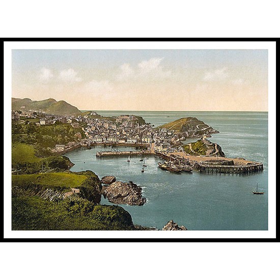 Ilfracombe 3, A New Print Of A Vintage Beach Scene