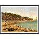 Mont Joli Honfleur France, A New Print Of A Vintage Beach Scene