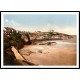 Newquay, A New Print Of A Vintage Beach Scene