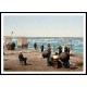 Blankenberghe 2, A New Print Of A Vintage Beach Scene