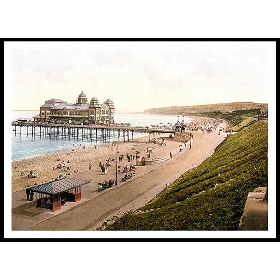 Colwynbay 2, A New Print Of A Vintage Beach Scene